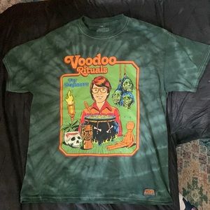 Voodoo for beginners Tshirt tie dye Steven rhodes